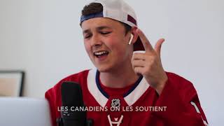 Danick Martineau  CHANSON  Canadiens 1ère Ronde [upl. by Guise880]