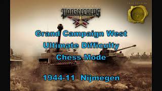 Replay of Panzer Corps Gold Grand Campaign West 1944 W11 Nijmegen Ultimate Chess [upl. by Langston]