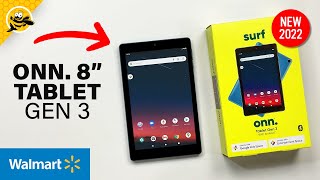 Walmart ONN 8quot Tablet Gen 3 2022 Model  Unboxing amp Review [upl. by Azarria]