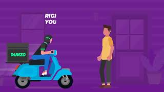 Dunzo  Local deliveries made fast and easy [upl. by Neelrak]