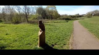 Walking along the edge of Callington Road Nature Reserve  Bristol UK [upl. by Mcknight39]