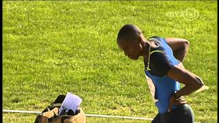 Long Jump  Irving Saladino  9m foul [upl. by Nalyt]