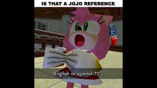 Was that a Jojo Reference sonic memes [upl. by Yrolg121]