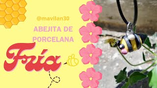 🐝DIY Abejita en porcelana fría [upl. by Aciram]