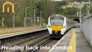 Heading back into London  Thameslink Class 700 [upl. by Perdita]