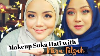 Makeup Merapu with Mira Filzah Princess Meenie amp Sharifah Rose [upl. by Aenahs]