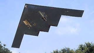 US Super Advanced Stealth Bomber Performs Insane Takeoff at Full Throttle [upl. by Donata]