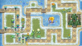 Garden Rescue Christmas level 24 General walkthrough [upl. by Anitak]