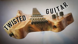 I Built a TWISTED Guitar  Guitar Full Build [upl. by Hadik]