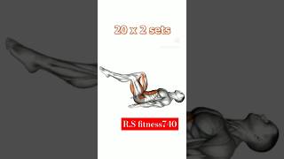 ABS😱Workout Best Excercise at 🏠 Homeabsworkout absgym alonealone fitnessmotivation trending [upl. by Wolliw104]