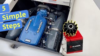 Boating Basics How to Change an Impeller on a Mastercraft  5 Steps For Ilmore Impeller Replacement [upl. by Morse704]