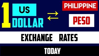 US Dollar to Philippine Peso Forex Rates Today  USDPHP Latest Market Update July 122024 [upl. by Newberry]