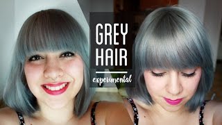 HOW TO GET SILVER HAIR MIXING PRIMARY COLOURS [upl. by Georges11]