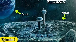 Moonhaven Season 1 Episode 1 Summary in Hindi  Sci Fi Web Series [upl. by Yrolg]