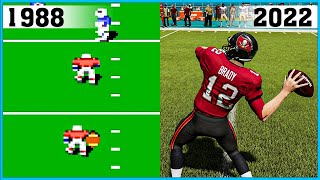 MADDEN NFL evolution 1988  2022 [upl. by Ginnie190]