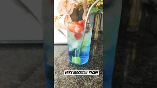 Blue curaçao mocktail drink shorts Credit GreatIndianAsmr [upl. by Arivle]