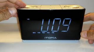 iTOMA CKS507 Alarm Setting Guidance [upl. by Kcire]