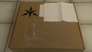 Star Lite Mk III 116quot Linux Laptop Unboxing [upl. by Airdnaed]