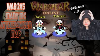 Warspear Online  War with Mc At Map Horror 😁warspearonline [upl. by Annahsad]