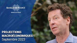 Projections macroéconomiques 2023 à 2025  Banque de France [upl. by Cathie]