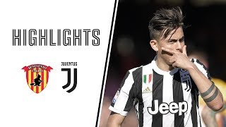 HIGHLIGHTS Benevento vs Juventus  24  Serie A  07042018 [upl. by Bo]