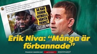 Erik Niva svarar på kritiken mot intervjun i Sportbladet  Fotbollsmorgon [upl. by Yerfoeg]