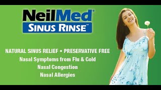 NeilMed Pharmaceuticals  Get That Clean Nose Feeling [upl. by Aun]