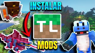 👉Como INSTALAR MODS🦄 para MINECRAFT TLAUNCHER 121✅ [upl. by Rosati]