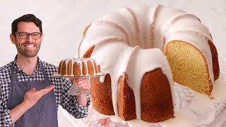 Easy Vanilla Bundt Cake Recipe [upl. by Oslec]