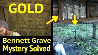 Bennett Brothers Grave amp Gold Mystery Solved in Red Dead Redemption 2 RDR2 Annesburg Mine Riddle [upl. by Haldes]