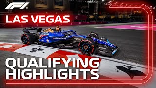 Qualifying Highlights  2023 Las Vegas Grand Prix [upl. by Hbahsur]