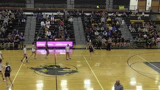 YAIAA Girls Basketball VJV Dallastown vs Red Lion 12023 Fitzkee Center [upl. by Aitselec]