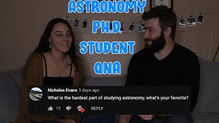 Astronomy PhD Student QnA [upl. by Htebharas207]