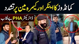 Elite Force ka Anchor aur Cameraman par Hamla  Director PHA Exposed  SA Times [upl. by Letsirc]