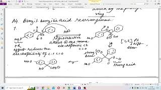 Online Class Recording Rearrangement Reactions CC8 Sem4 CBCS Online Class3 [upl. by Howenstein959]