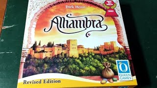 Alhambra Revised Edition Queen Games [upl. by Fosdick]