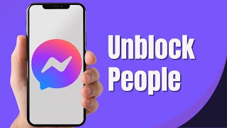 How To Unblock People On Messenger Full Guide [upl. by Cointon]