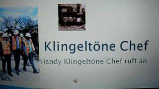 Chef ruft an Klingeltöne  Boss ringtone [upl. by Anedal]