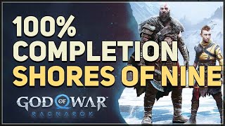 Shores of Nine 100 Completion God of War Ragnarok [upl. by Seyler265]