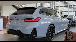 New 2023 BMW 3 Series Facelift M340i Touring  Startup Sound Interior Exterior [upl. by Hsaka466]