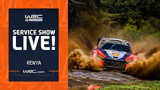 Service Show LIVE  WRC Safari Rally Kenya 2024 [upl. by Attela15]