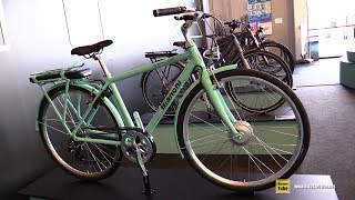 2020 Bianchi eSpillo Classic Bike  Walkaround  2019 Eurobike [upl. by Johppah]