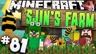 Minecraft  Sjins Farm 81  Trees By Bees [upl. by Yellas]