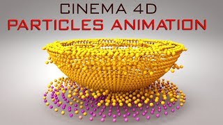 Cinema 4d Tutorial  How To Create Mograph Particle Effect  C4D Particle Tutorial [upl. by Laden362]