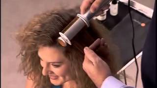 Glomail  Instyler Rotating Hot Iron Straightening and Styling Curly Hair [upl. by Friedlander]