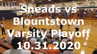 Sneads vs Blountstown Varsity Playoff 10312020 [upl. by Ninon694]