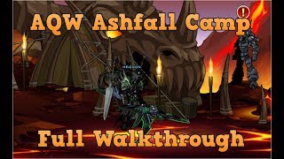 AQW join ashfallcamp Full Walkthrough  7 Deadly Dragons [upl. by Anirtak260]