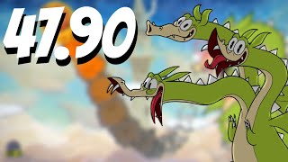 Cuphead  Grim Matchstick in 4790 Seconds  LobberSpreadCharmless  Version 115 [upl. by Nnaeitak]