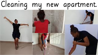 ONE BEDROOM APARTMENT CLEANING amp TOUR IN NIGERIA Getting my life together vlog [upl. by Akener125]