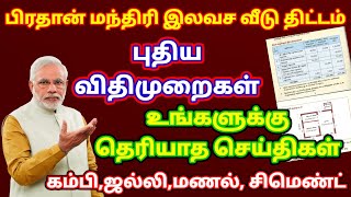 இலவச வீடு திட்டத்தின் நீங்கள் தெரியாத விஷயங்கள் மத்திய மாநில அரசுகளின் பங்குகள் என்ன PMAY [upl. by Casimir850]